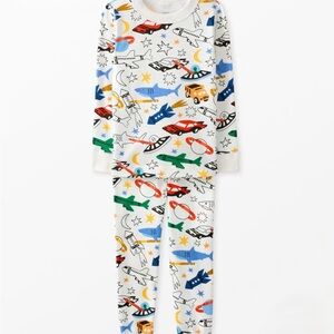 Hanna Andersson x Crayola Color Your Dreams HannaJams Kids Pajama Set size 6-7